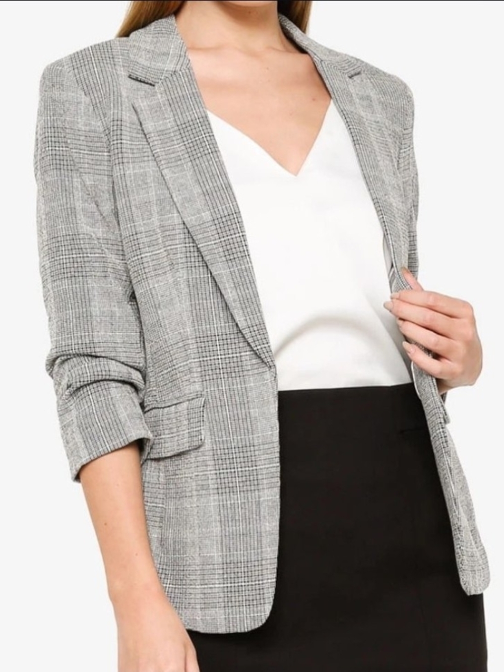 Evereve | Plaid Blazer